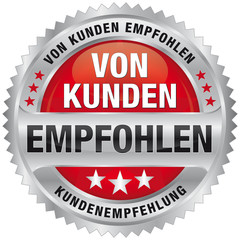 Von Kunden empfohlen - Kundenempfehlung