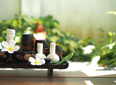 Spa massage and treatment , Thailand, select and soft focus © freebird7977