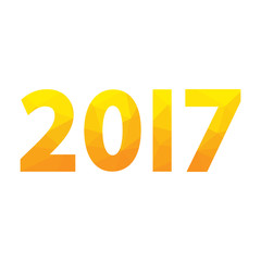 2017 New year vector