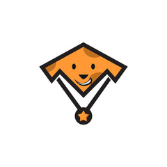 Star Leashes Unique Cartoon Dog Smiling