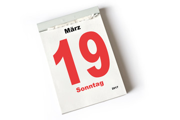 19. März 2017