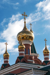 Fototapeta na wymiar a Orthodox church