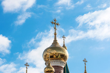 Fototapeta na wymiar the Orthodox church