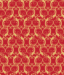vignette. Seamless pattern.