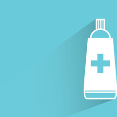 Obraz premium medicine, toothpaste