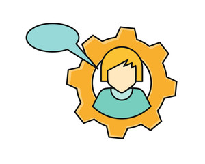 Young Woman Private Avatar Icon