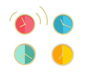 Round Wall Clock Set