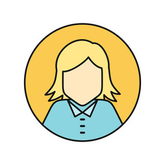 Young Woman Private Avatar Icon