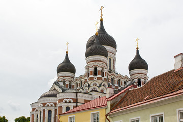 Fototapeta na wymiar Estland, Tallin, Alexander Newsky Kathedrale