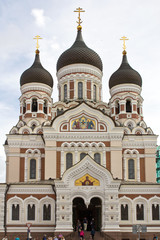 Fototapeta na wymiar Estland, Tallin, Alexander Newsky Kathedrale