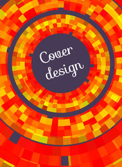 Mosaic cover for flyers