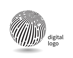 Vector communication logo