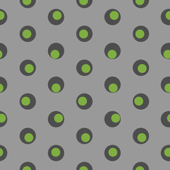 Patrón geométrico abstracto con puntos de colores