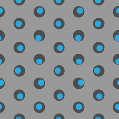 Patrón geométrico abstracto con puntos de colores