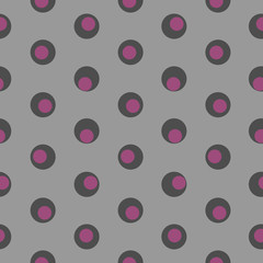 Patrón geométrico abstracto con puntos de colores