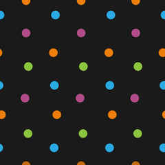 Patrón geométrico abstracto con puntos de colores