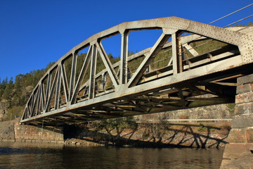 Fototapeta na wymiar Railway Bridge