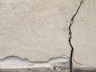 Cracked concrete floor texture