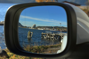 City Through The Mirror