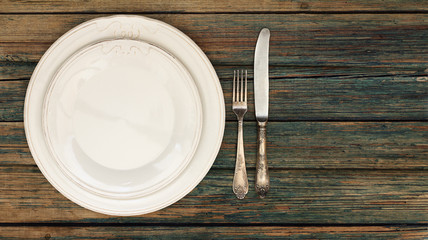 Search Photos Dining Table Setting Dining Setting Or Table Of Silverware Cutlery Including A Fork And Knife On