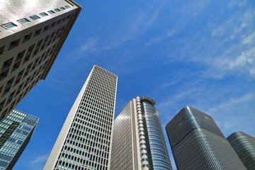 大阪 中之島の高層ビル群