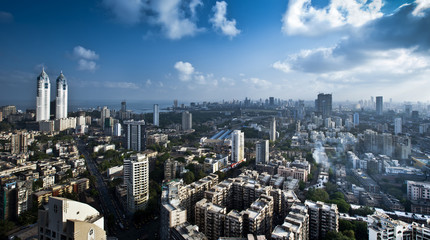 MUMBAI AERIAL VIEW