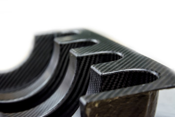 Carbon fiber composite material background