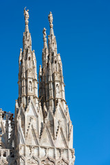Fototapeta na wymiar Duomo di Milano - Milan Cathedral - Italy