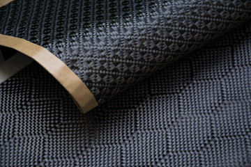 Carbon fiber composite material background