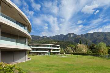 concrete modern building