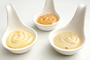 Salad dressing isolated