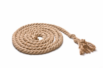 coil of hemp rope