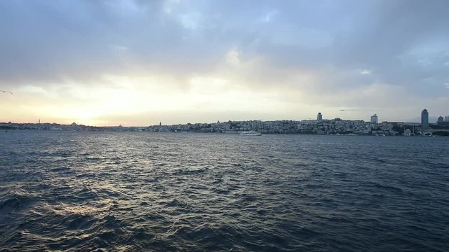 Istanbul bosphorus and bridge