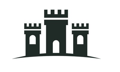 triple castle vector