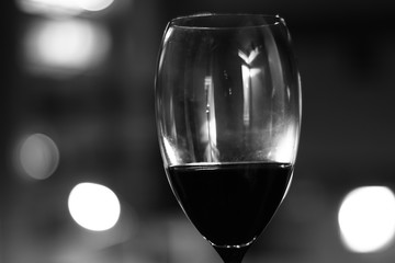 Glass of wine