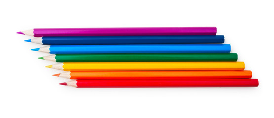 Fototapeta premium colored pencils