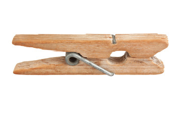 wooden clothespin