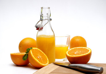 Jus d'orange frais