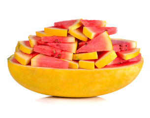 watermelon isolated on white background