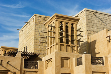 Wind towers - the traditional Arabic architecture