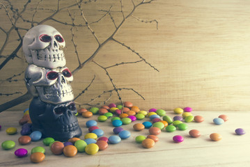 skulls decor