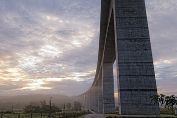 Large highway viaduct ( Hungary)