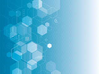 Abstract technology background vector