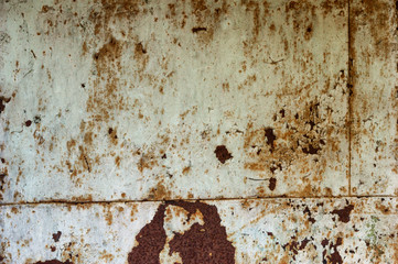 Old rusty metal background