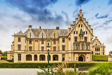 Fototapeta na wymiar Schloss Grafenegg, Austria, Niederösterreich