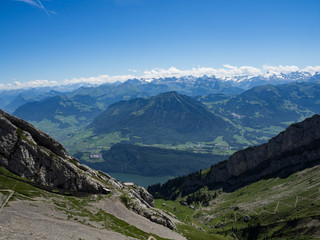 vistas desde el monte Pilatus de Lucerna, Suiza, en el verano de 2016 OLYMPUS DIGITAL CAMERA