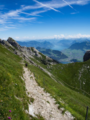 Vistas desde el monte Pilatus en Lucerna, Suiza, en el verano de 2016 OLYMPUS DIGITAL CAMERA