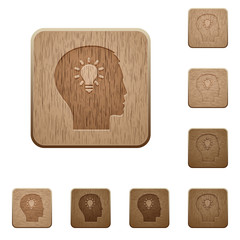 Idea wooden buttons