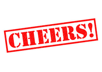 CHEERS! Rubber Stamp