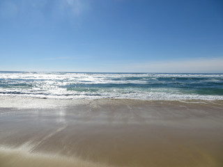 Fototapeta na wymiar Playa sol y mar